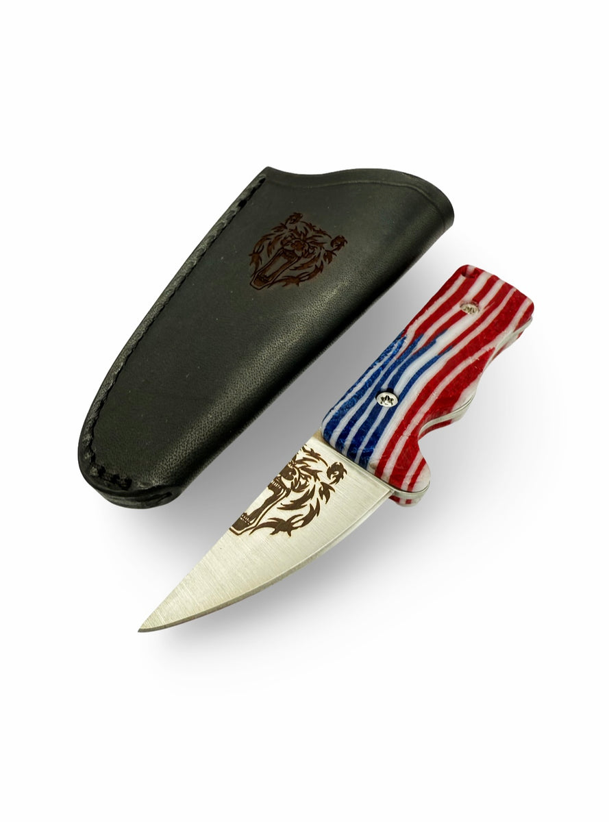 Custom Stumpy Bear Forest Knives