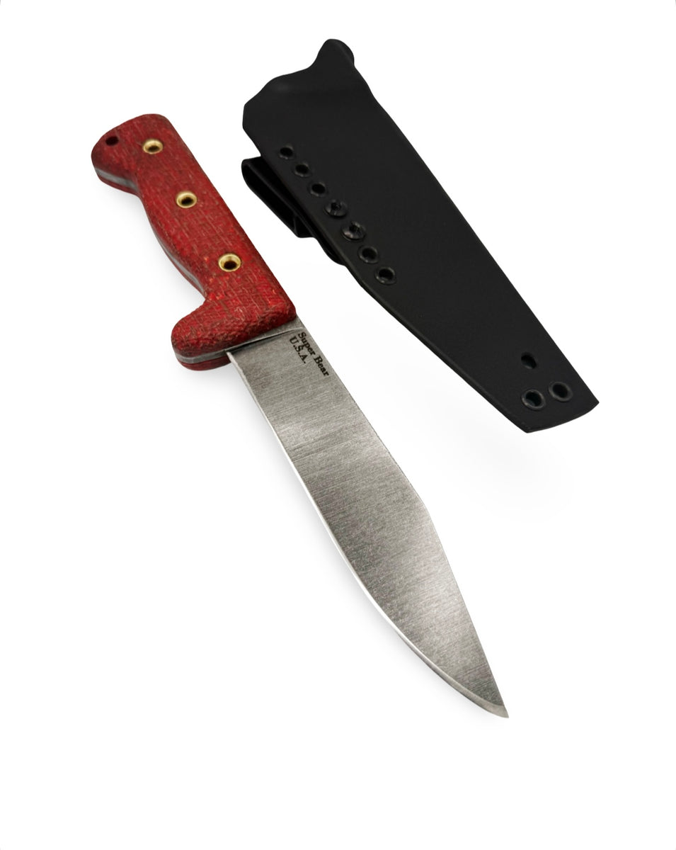 Custom Super Bear Bear Forest Knives